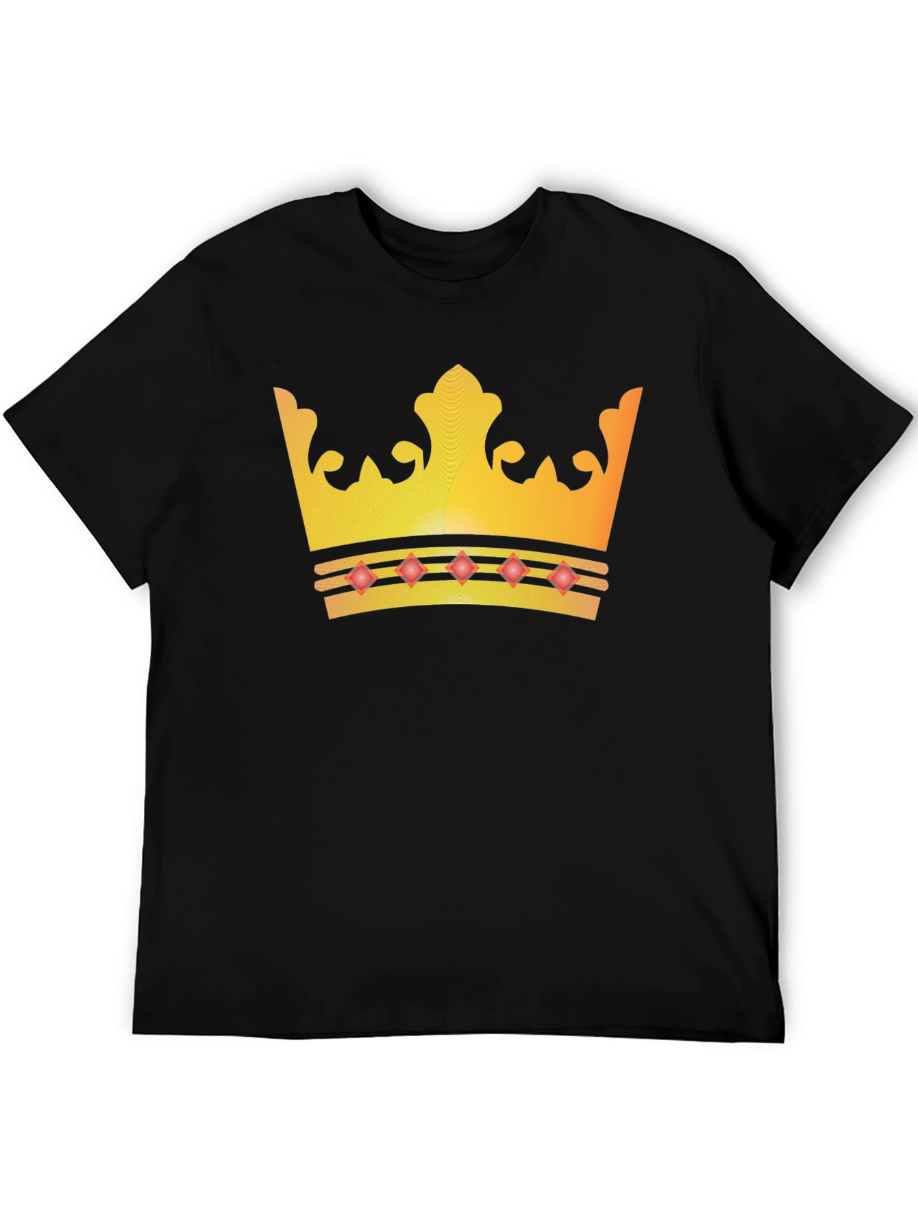 Crown Graphic Tee - Kingly Style!