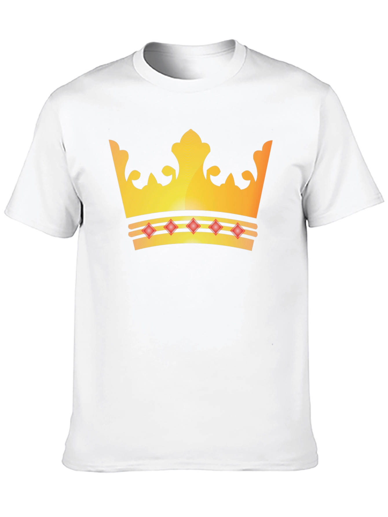 Crown Graphic Tee - Kingly Style!