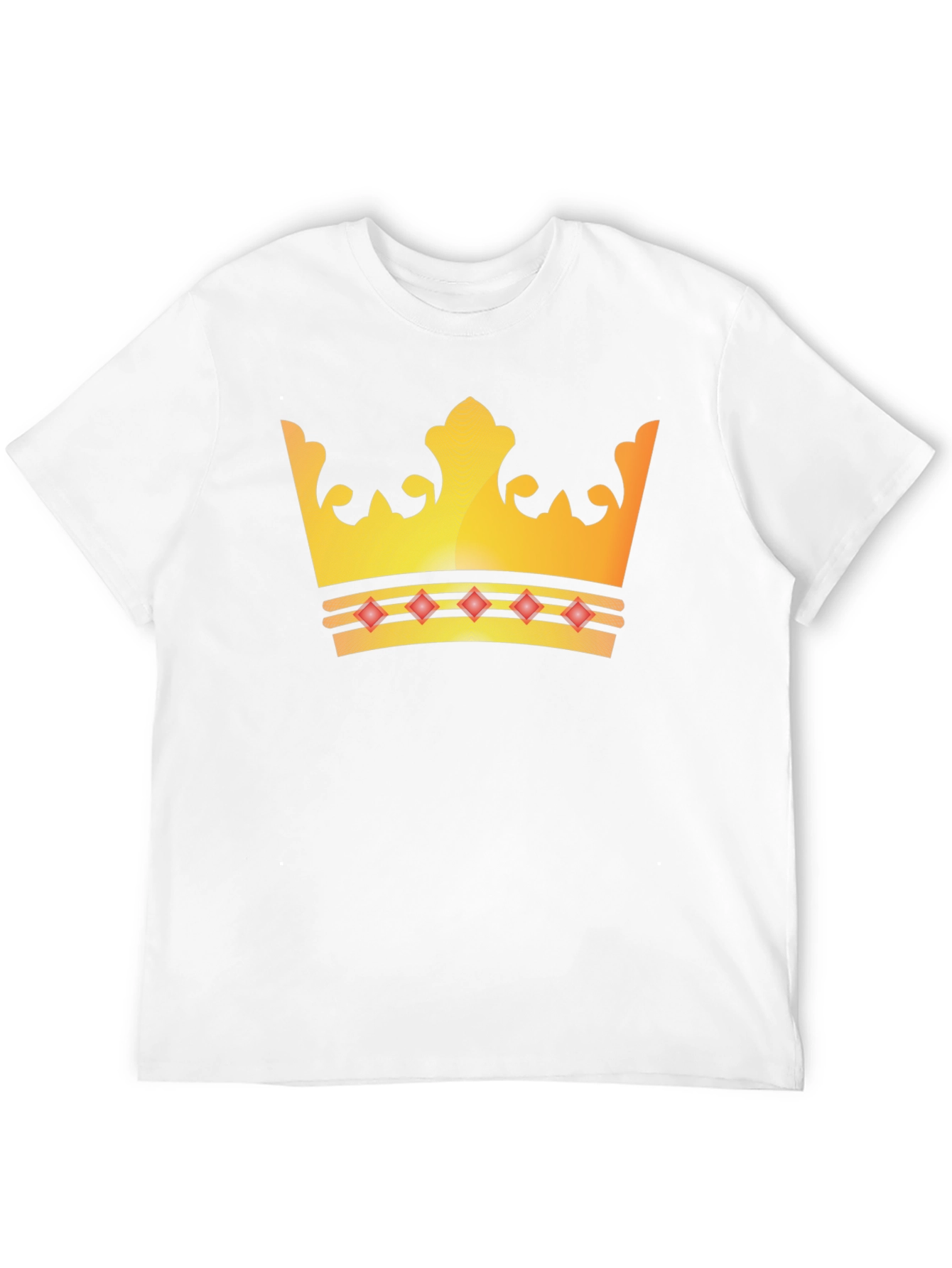 Crown Graphic Tee - Kingly Style!