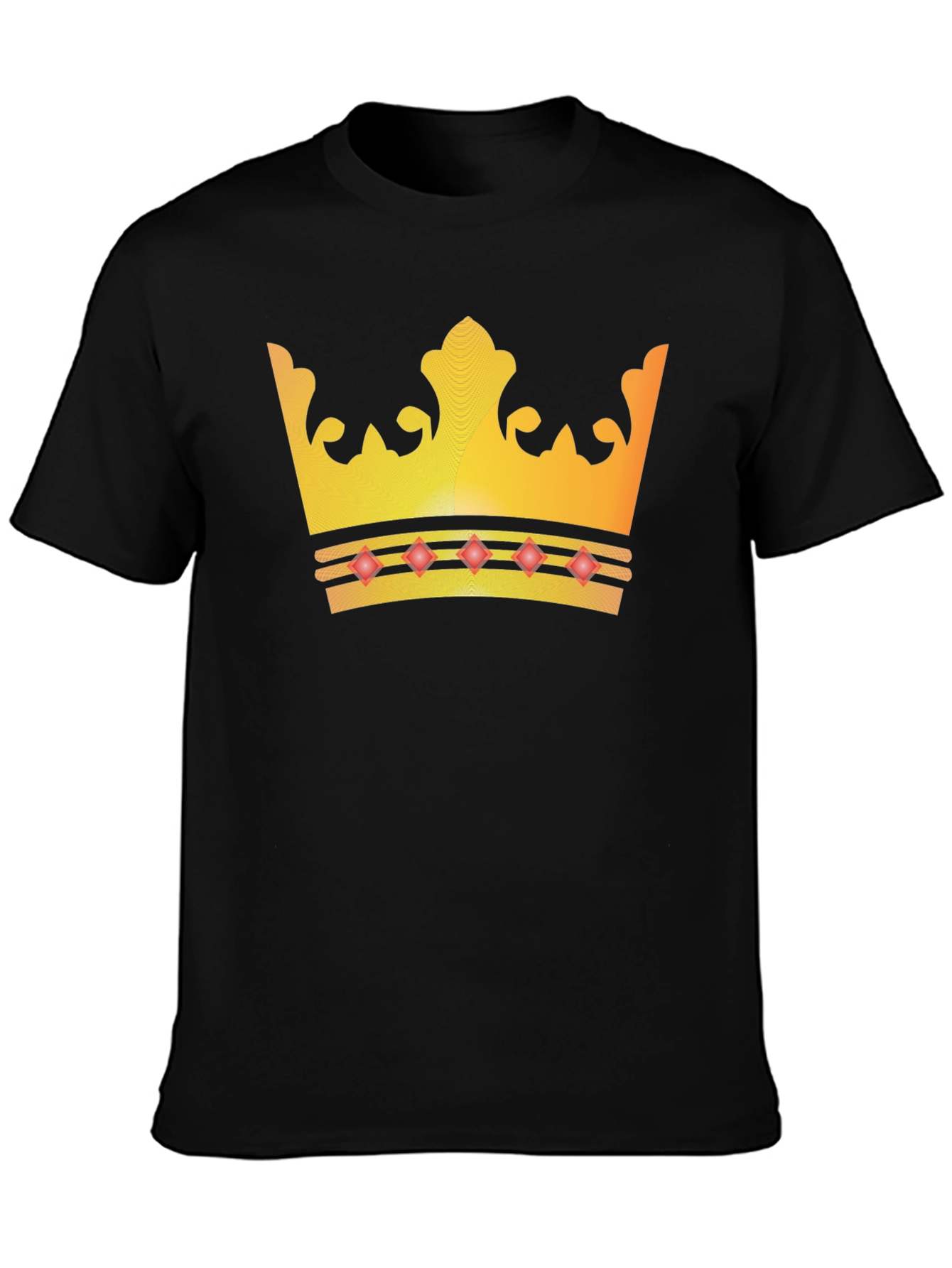 Crown Graphic Tee - Kingly Style!