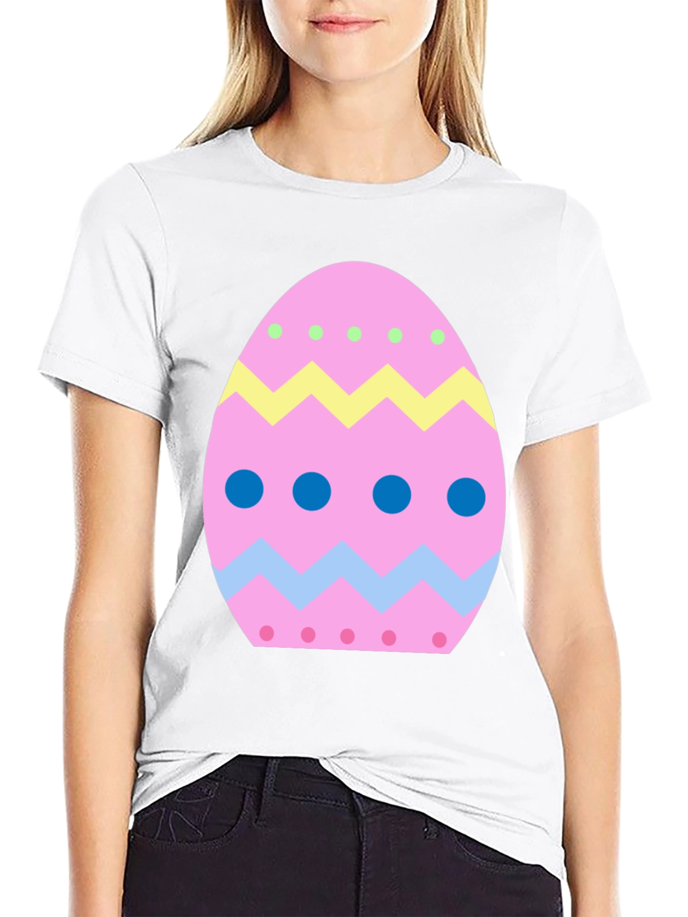 Easter Egg Graphic Tee - Fun Holiday Apparel