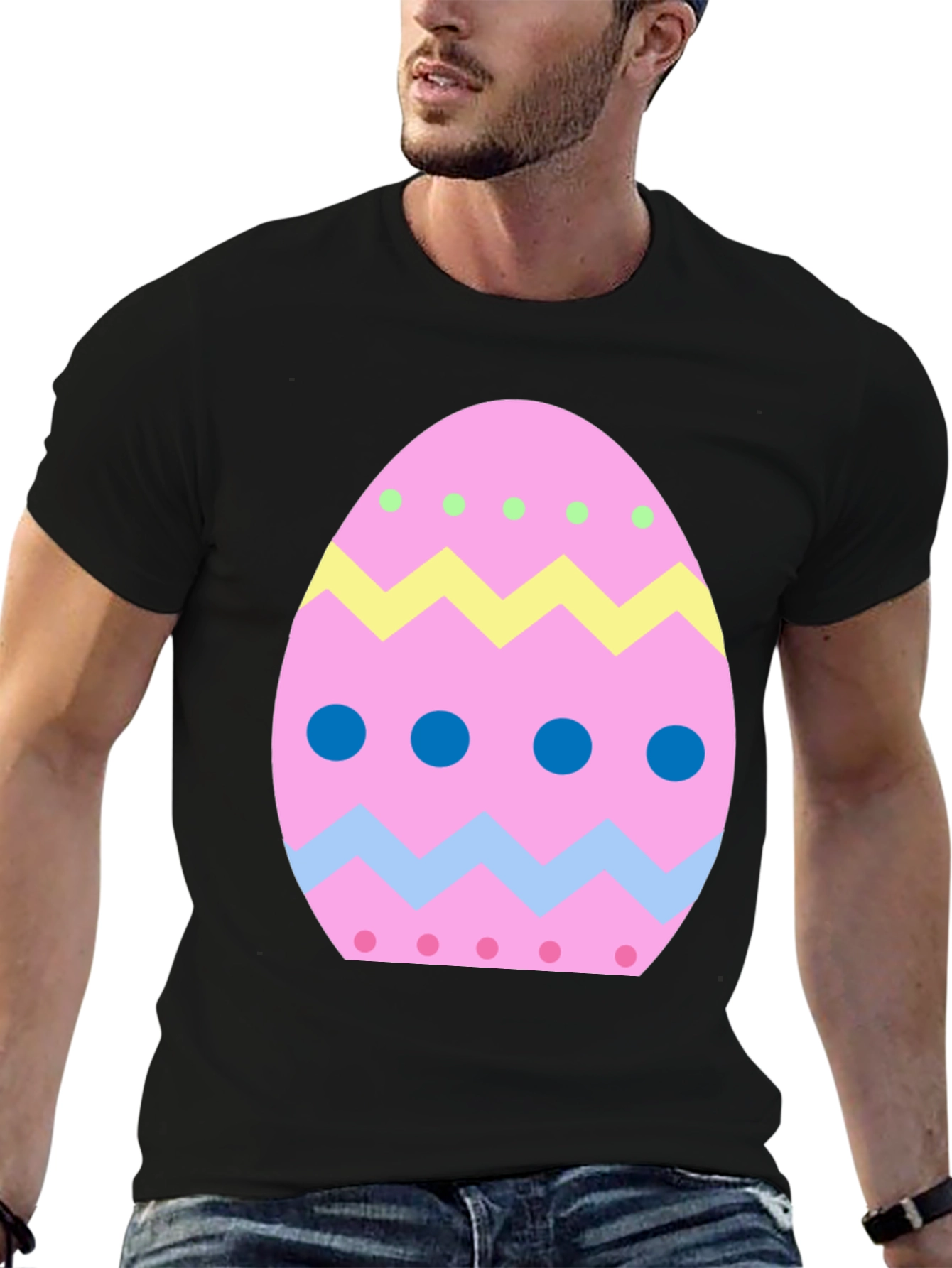 Easter Egg Graphic Tee - Fun Holiday Apparel