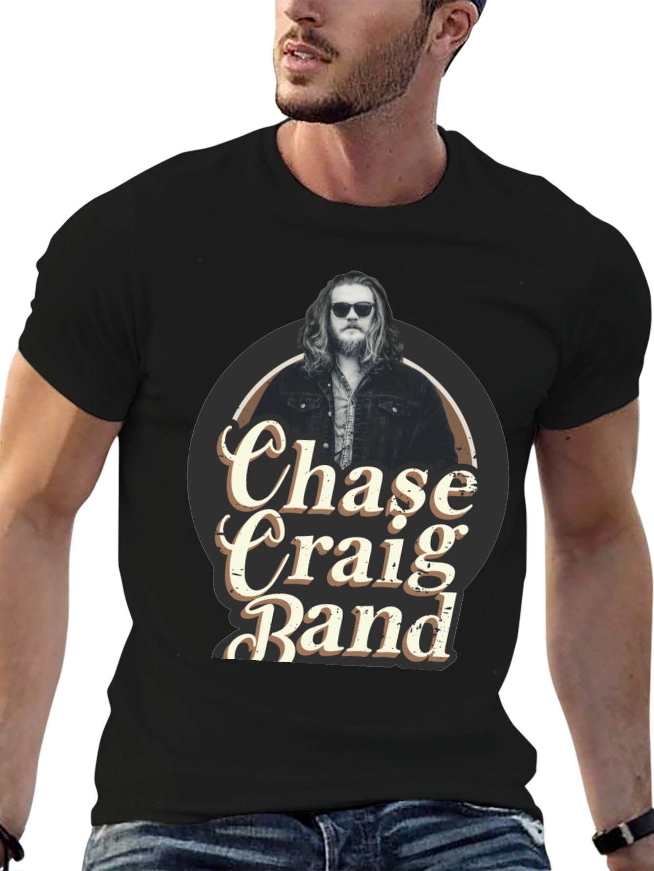 Chase Craig Band Black T-Shirt
