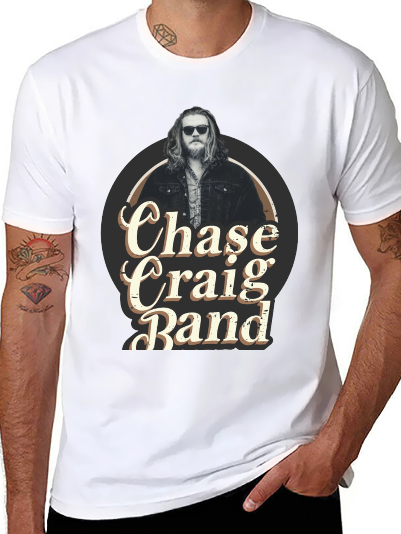 Chase Craig Band Black T-Shirt