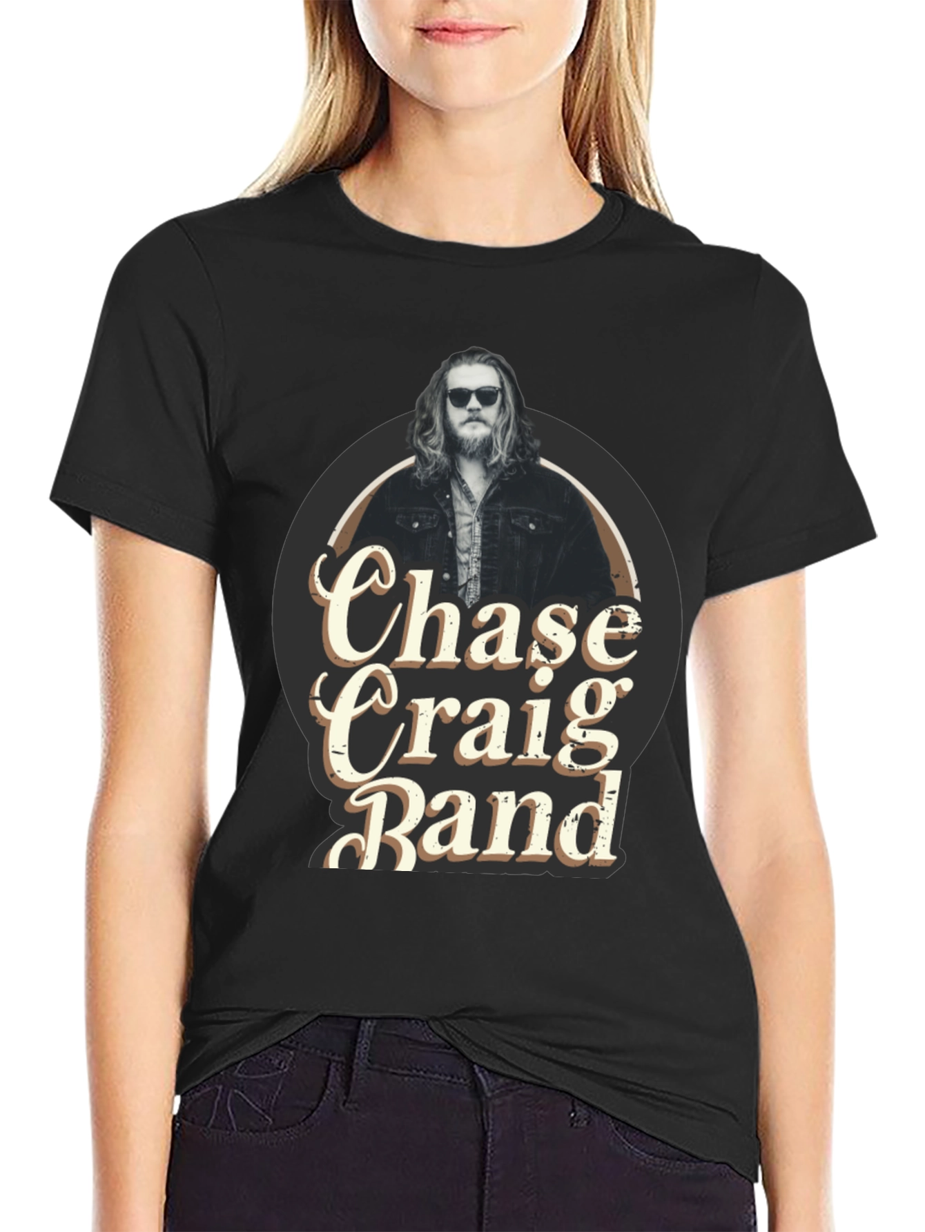 Chase Craig Band Black T-Shirt