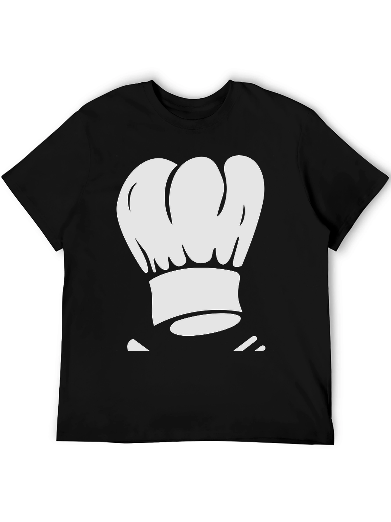 Chef Hat Graphic T-Shirt - Culinary Humor Tee