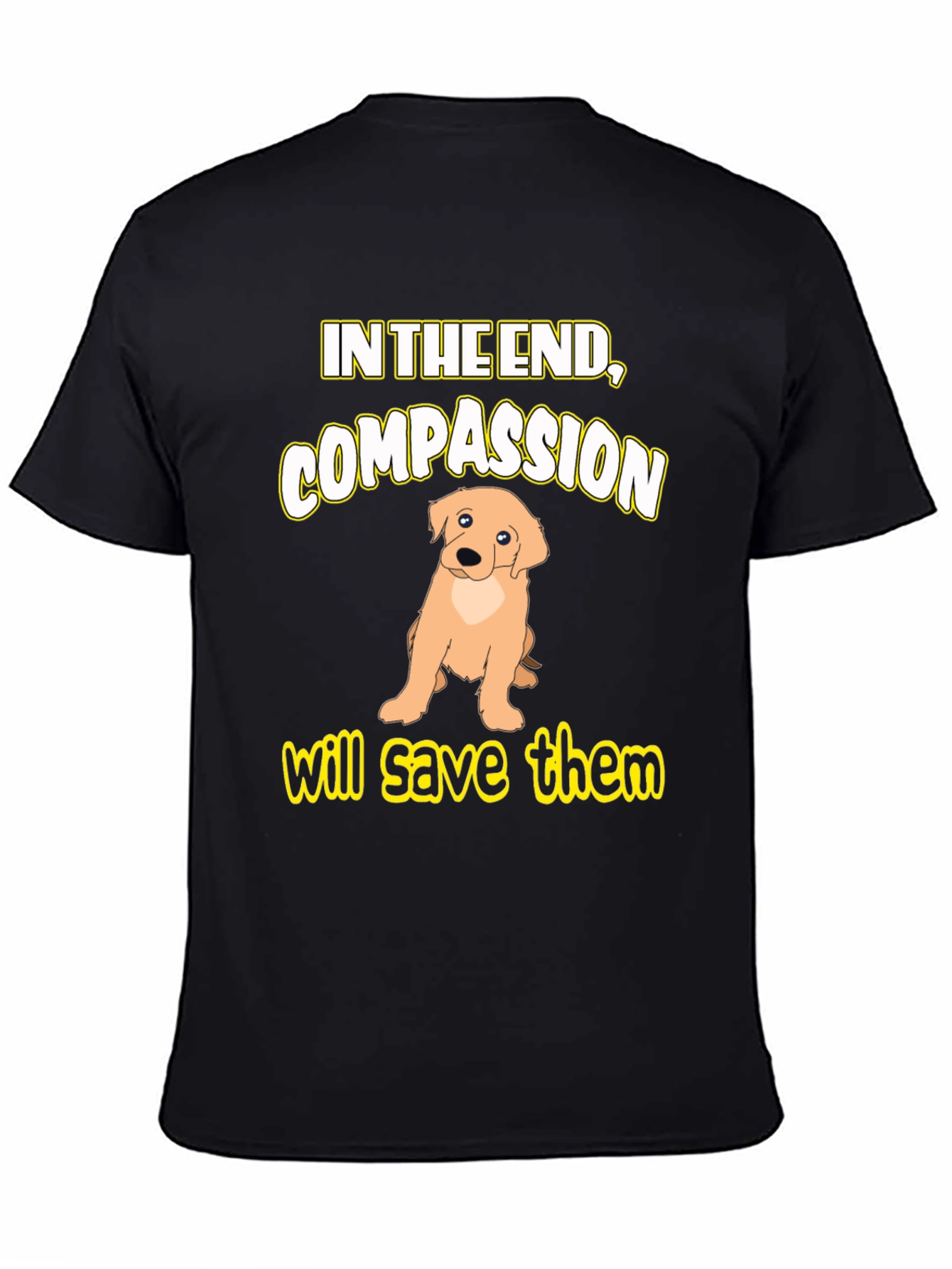 Compassion Dog Graphic T-Shirt