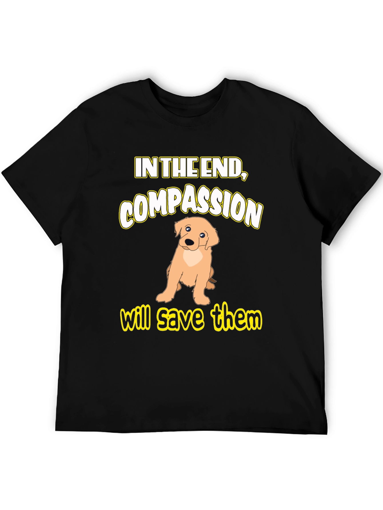 Compassion Dog Graphic T-Shirt