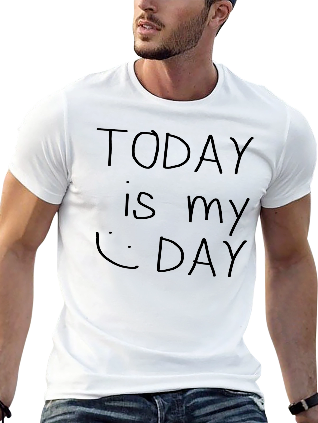 Today is My Day - Unisex Black T-Shirt