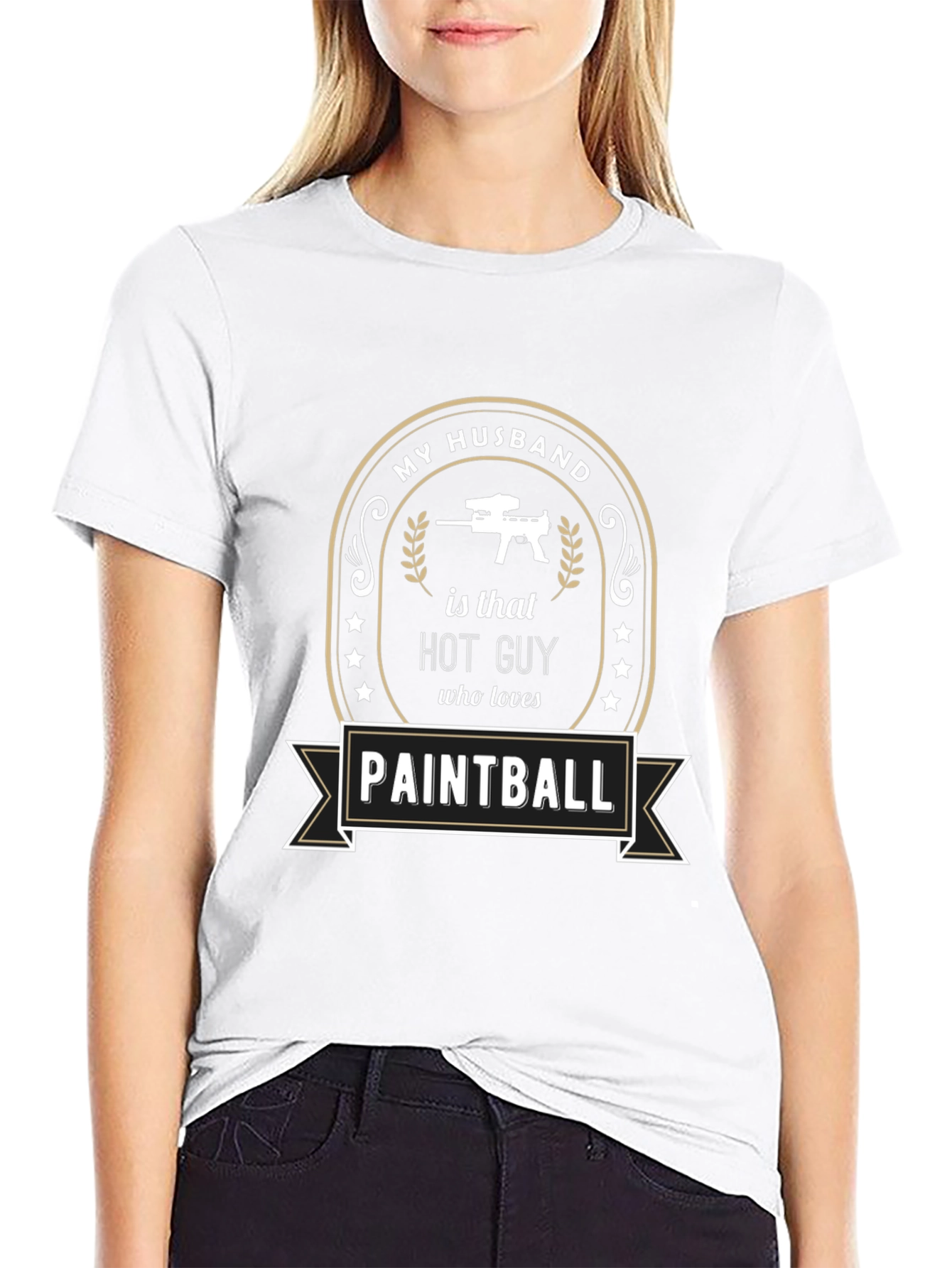 My Husband Loves Paintball T-Shirt