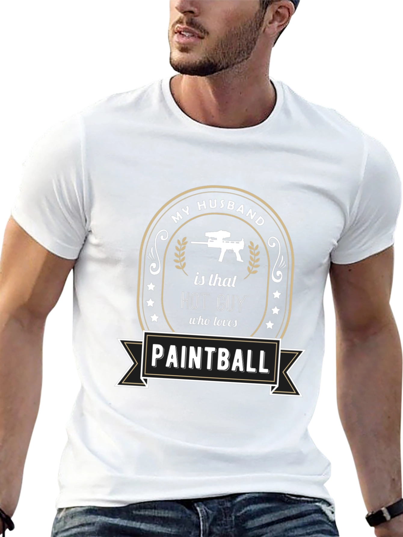 My Husband Loves Paintball T-Shirt