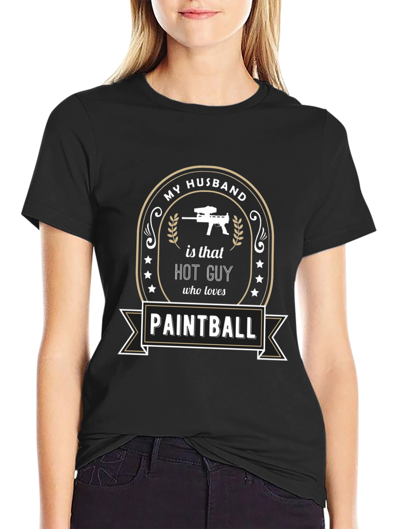 My Husband Loves Paintball T-Shirt