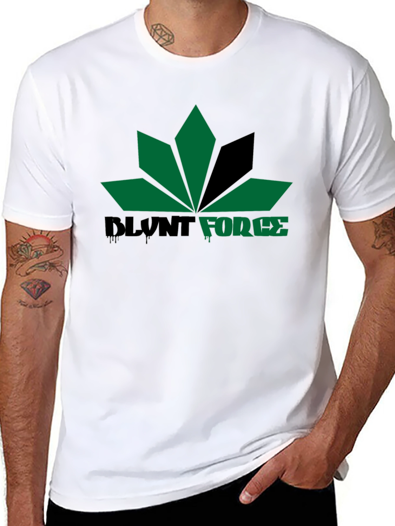 Blunt Force T-Shirt - Black Graphic Tee