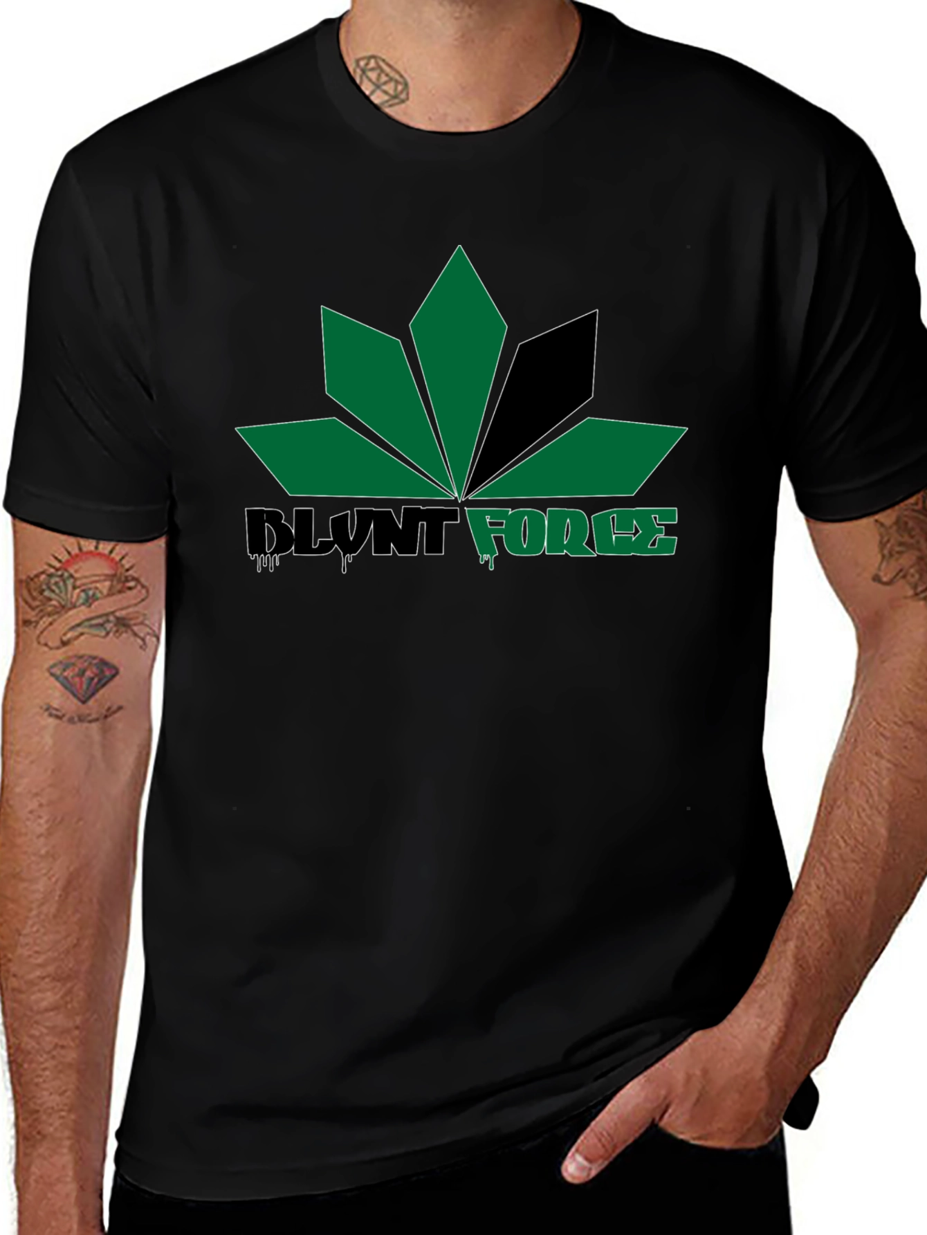 Blunt Force T-Shirt - Black Graphic Tee