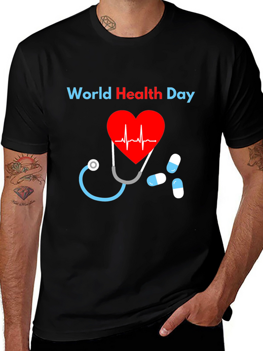 World Health Day T-Shirt - Health & Wellness Apparel