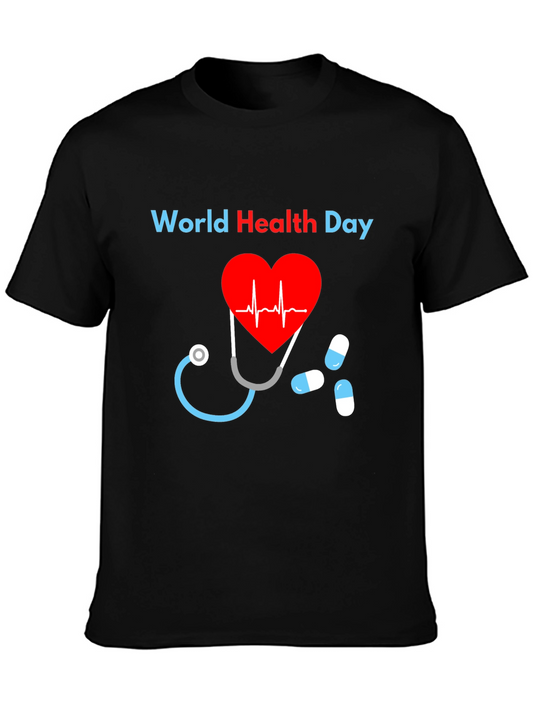 World Health Day T-Shirt - Health & Wellness Apparel