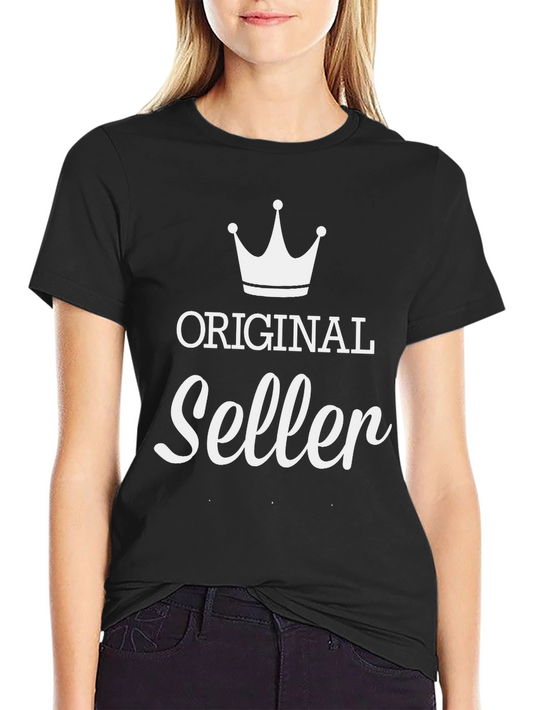 Original Seller Crown Graphic Tee - Stylish Mens T-Shirt