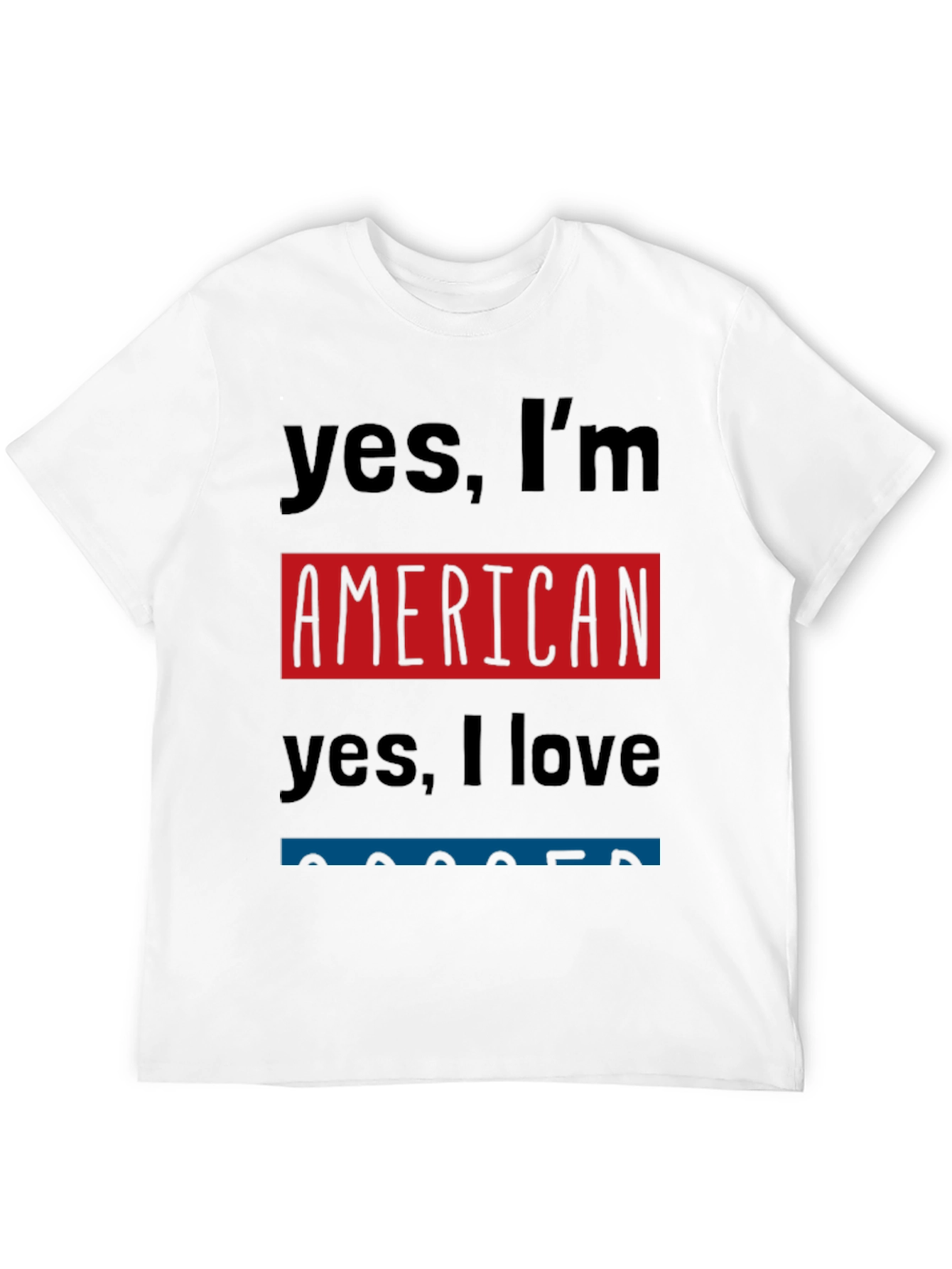 American Pride T-Shirt: Yes Im American