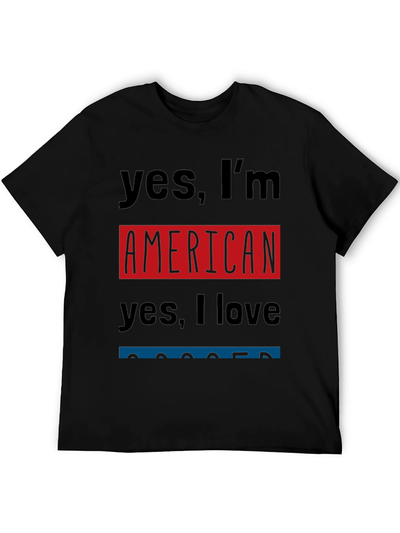 American Pride T-Shirt: Yes Im American