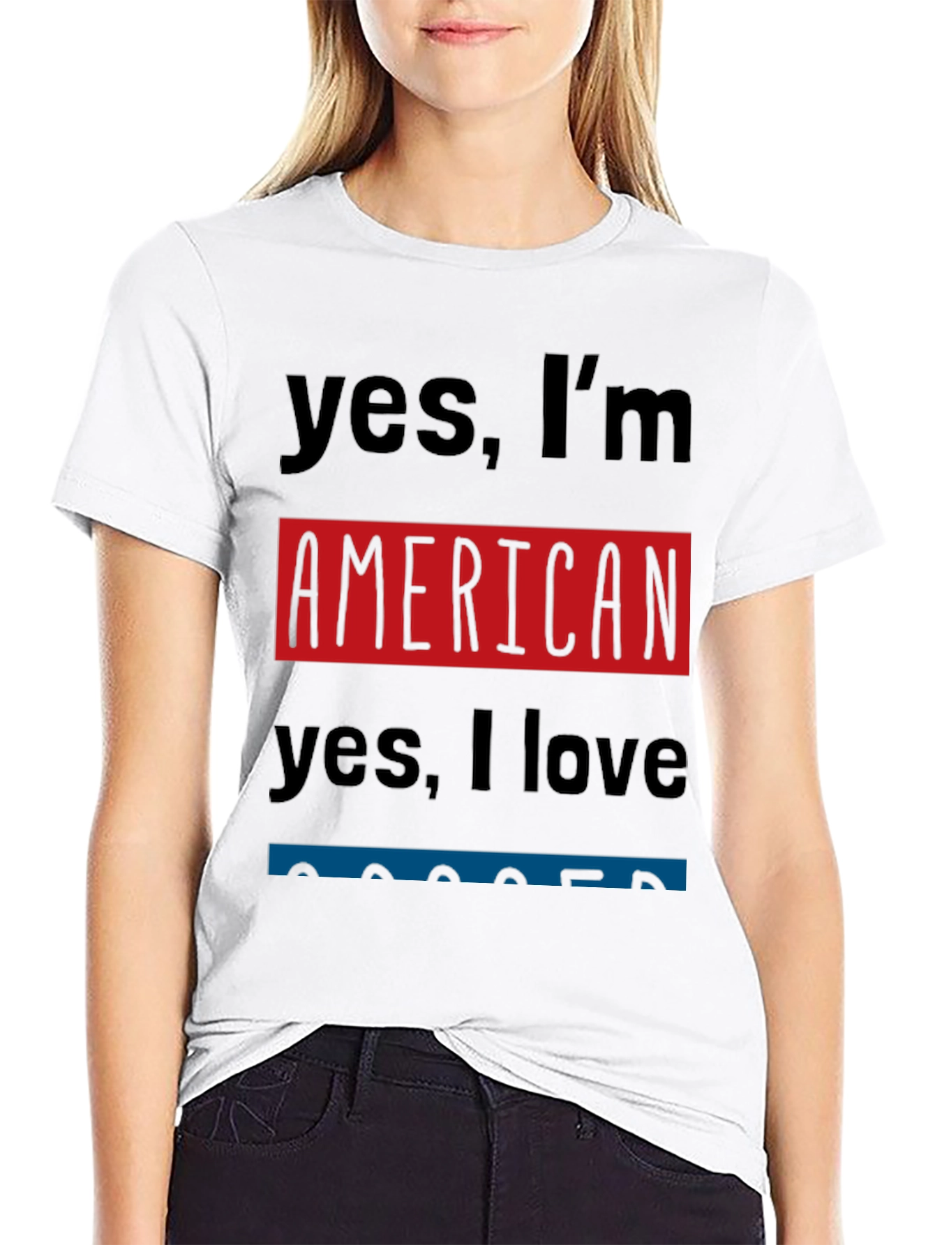 American Pride T-Shirt: Yes Im American
