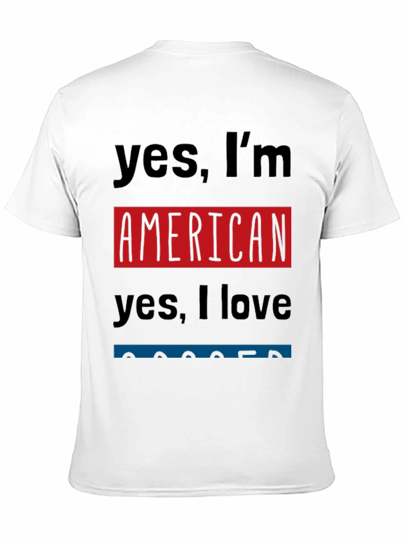 American Pride T-Shirt: Yes Im American