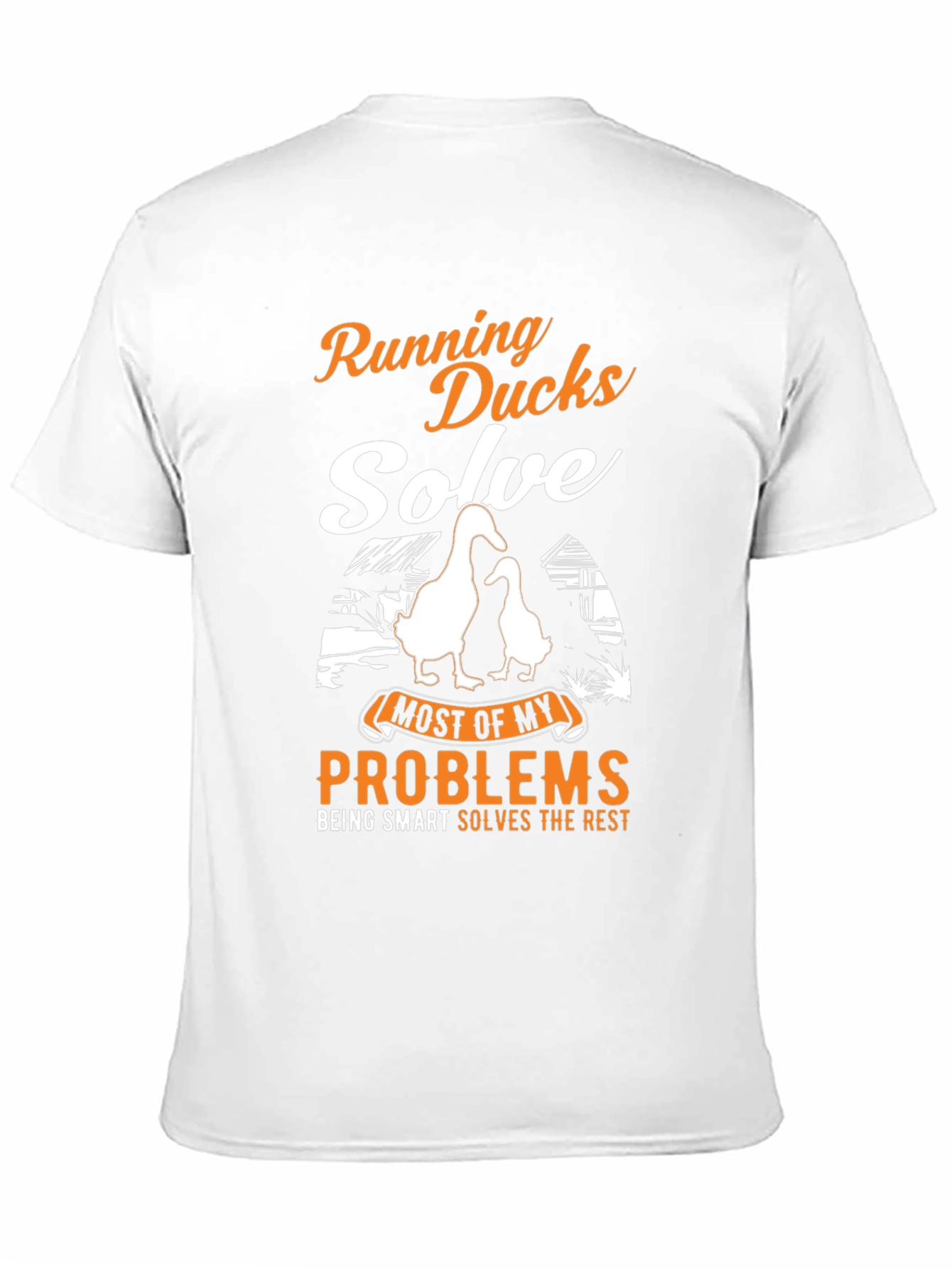 Running Ducks Solve My Problems T-Shirt