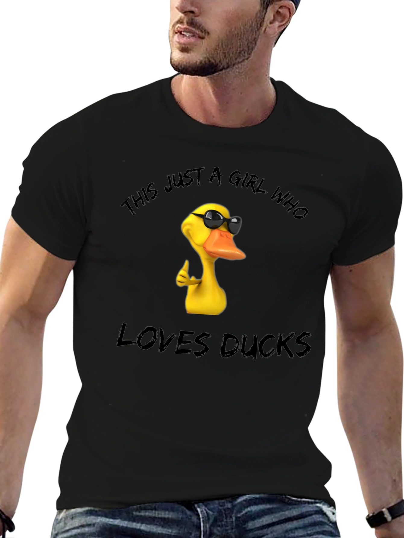 Funny Duck Lover T-Shirt - This Girl Loves Ducks!