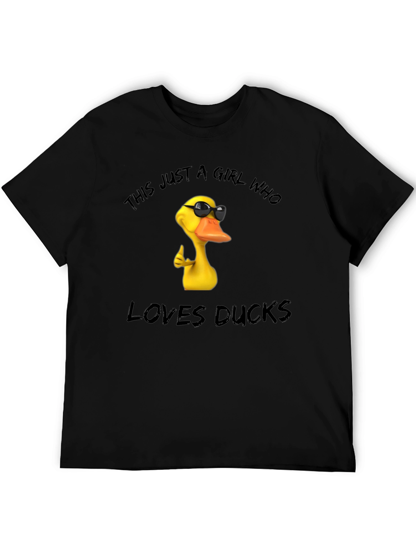 Funny Duck Lover T-Shirt - This Girl Loves Ducks!