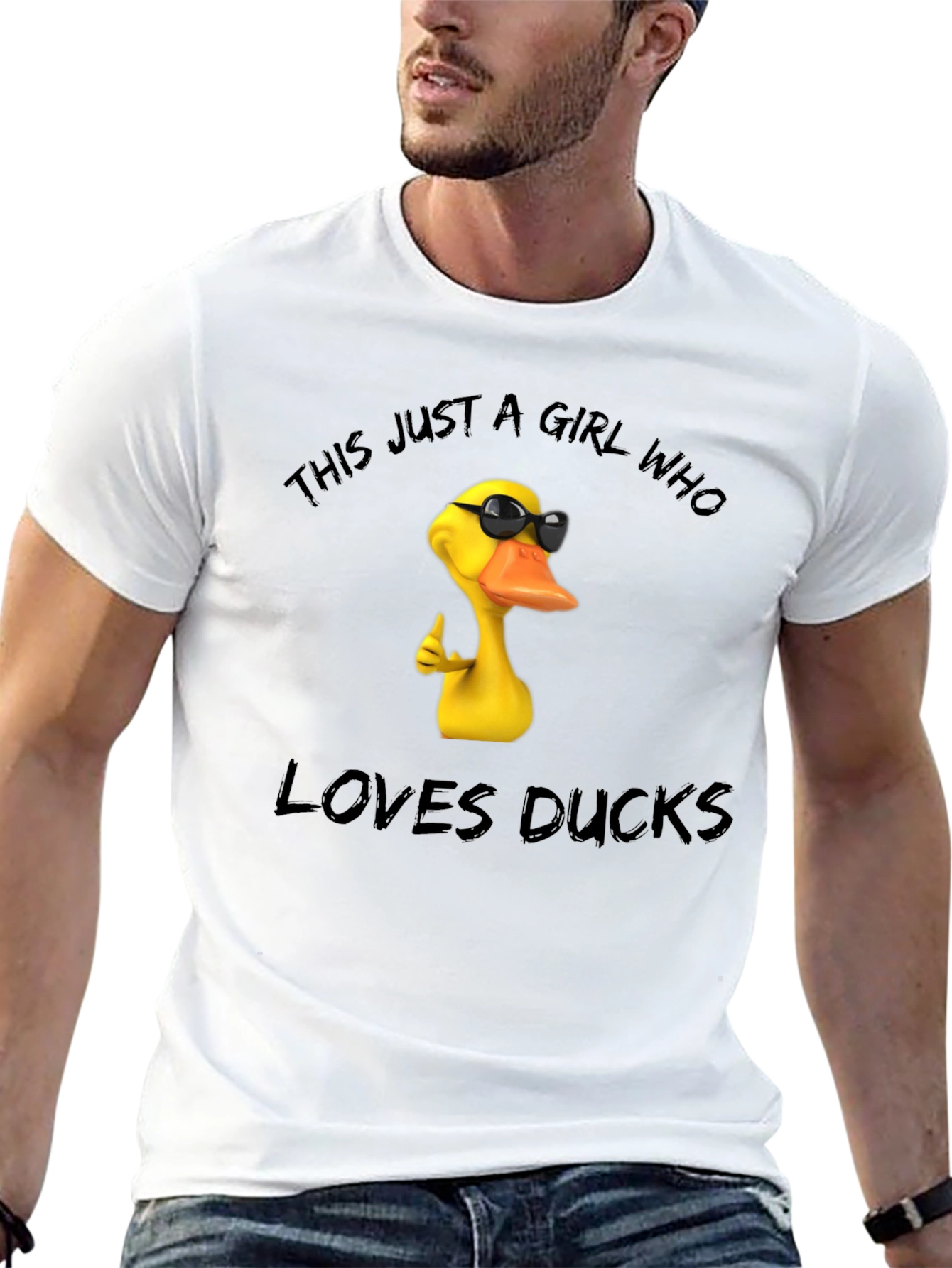 Funny Duck Lover T-Shirt - This Girl Loves Ducks!