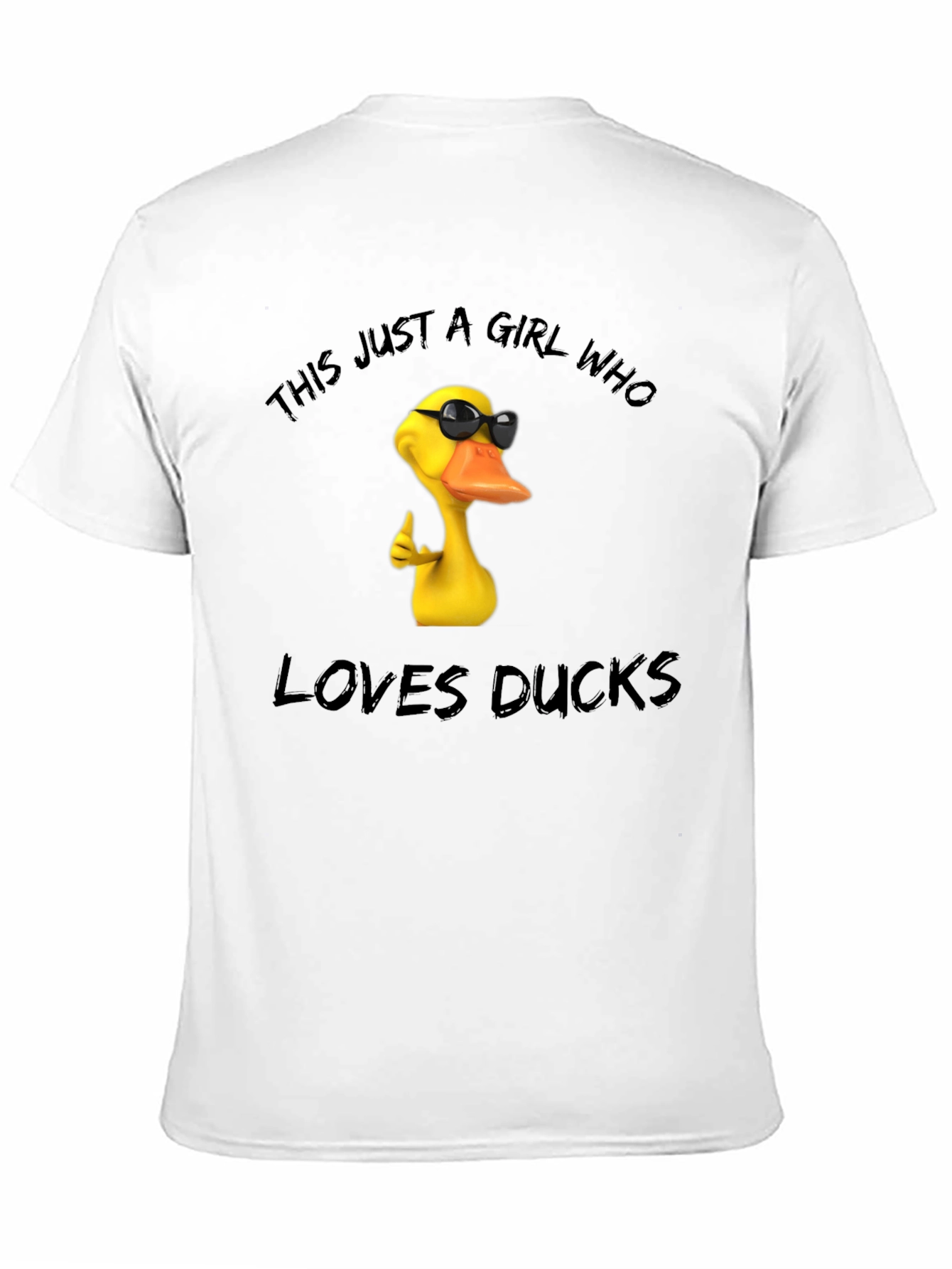 Funny Duck Lover T-Shirt - This Girl Loves Ducks!