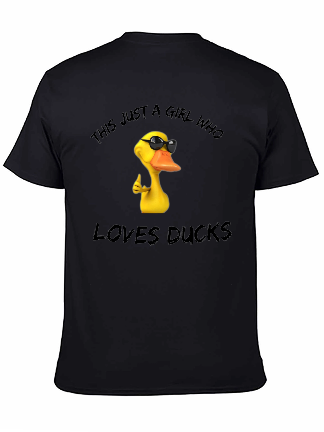 Funny Duck Lover T-Shirt - This Girl Loves Ducks!