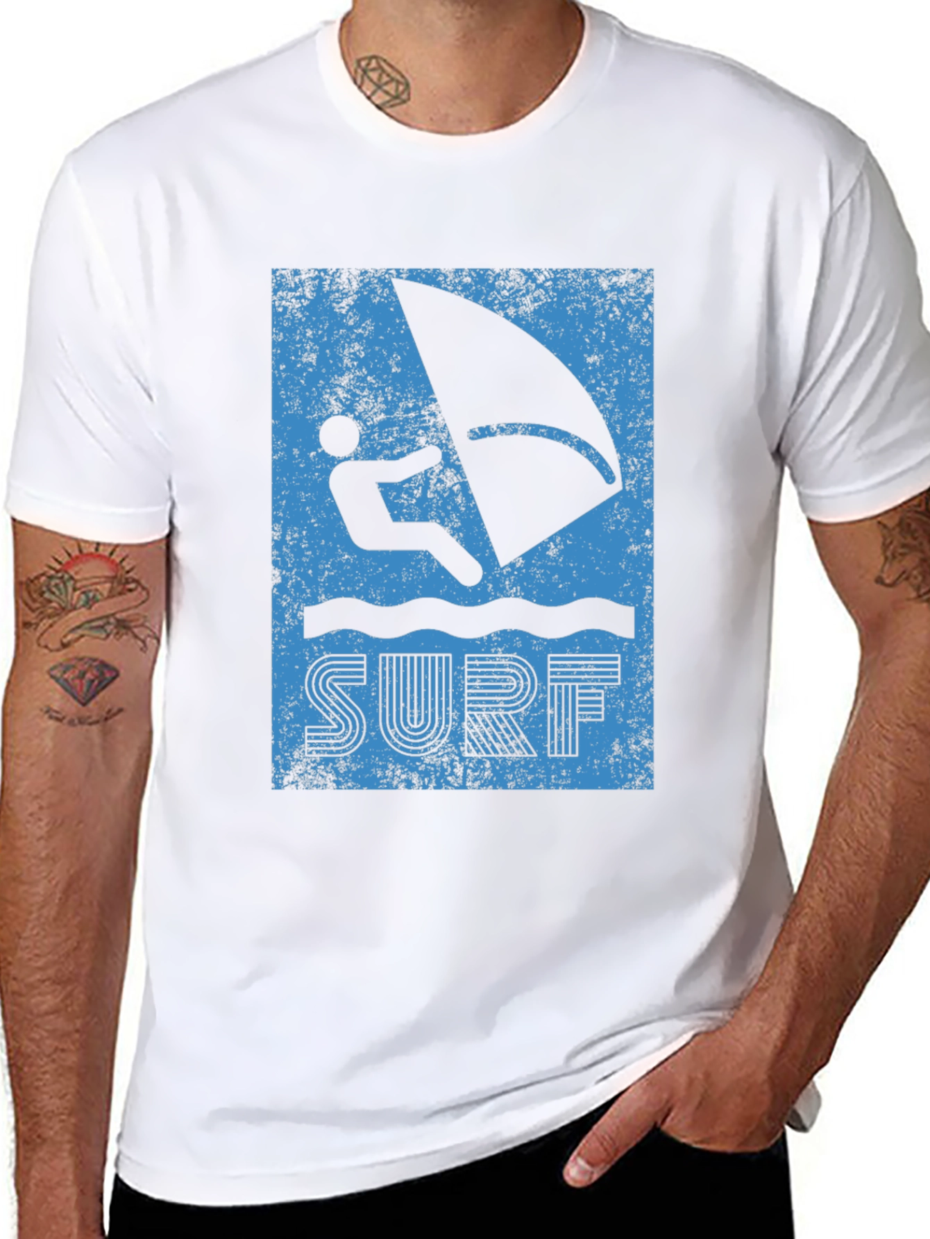 Surf Graphic T-Shirt - Summer Fun