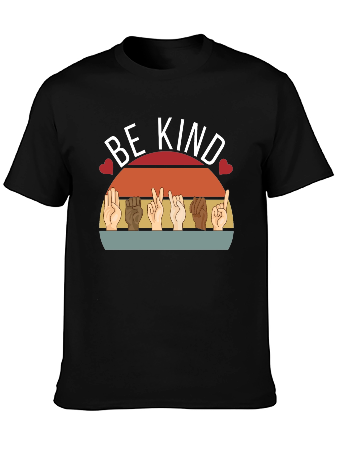 Be Kind ASL Graphic T-Shirt