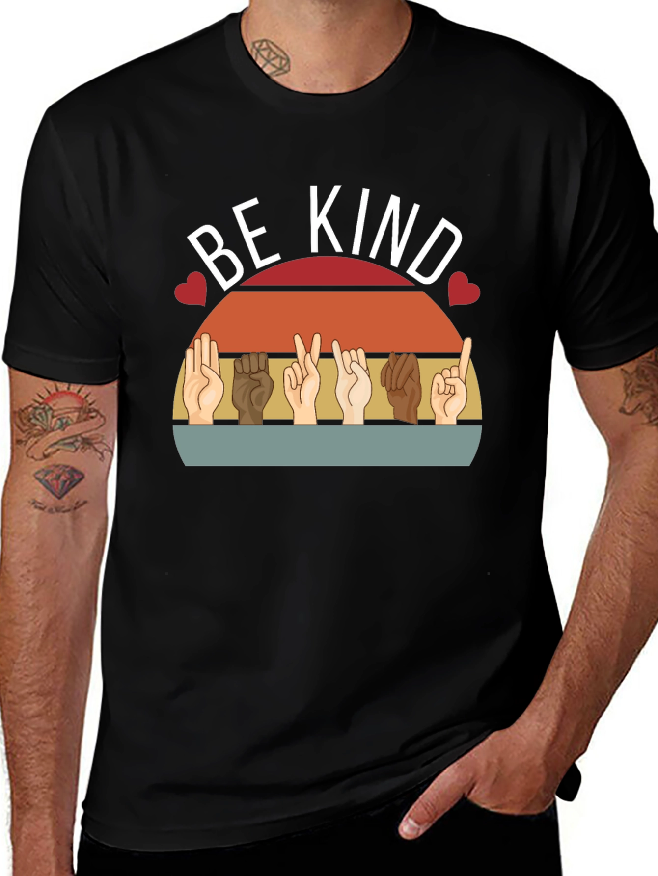 Be Kind ASL Graphic T-Shirt