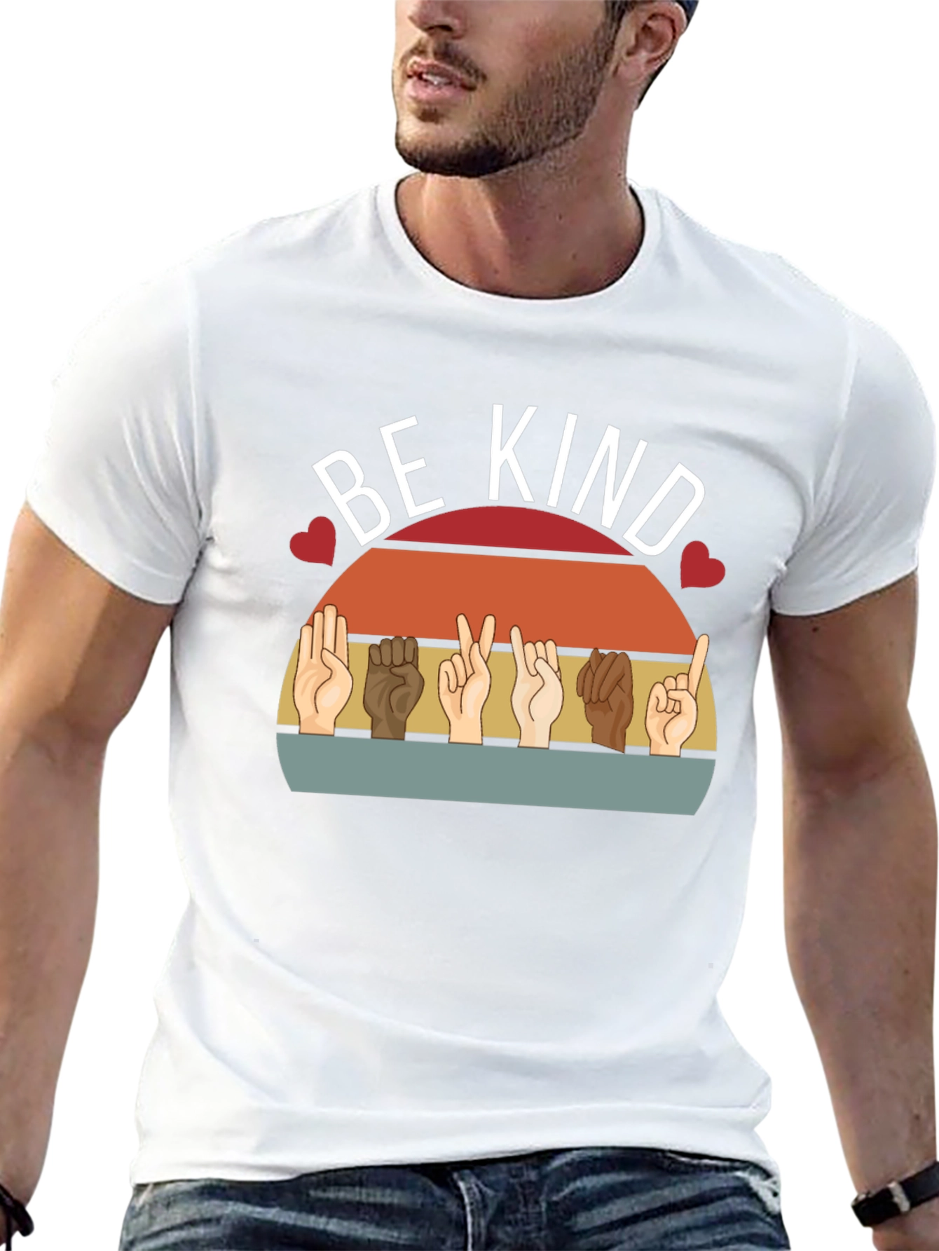 Be Kind ASL Graphic T-Shirt