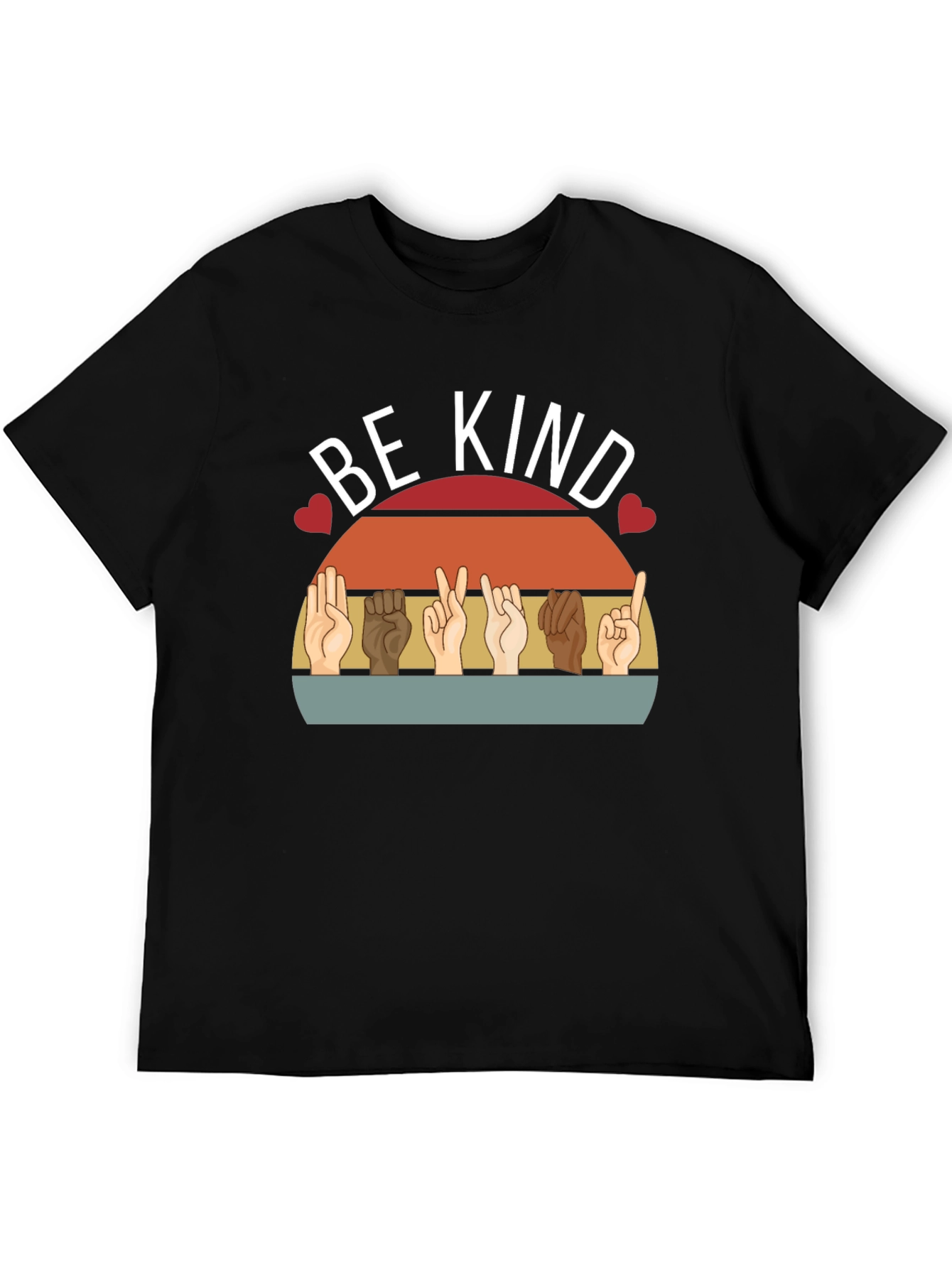 Be Kind ASL Graphic T-Shirt
