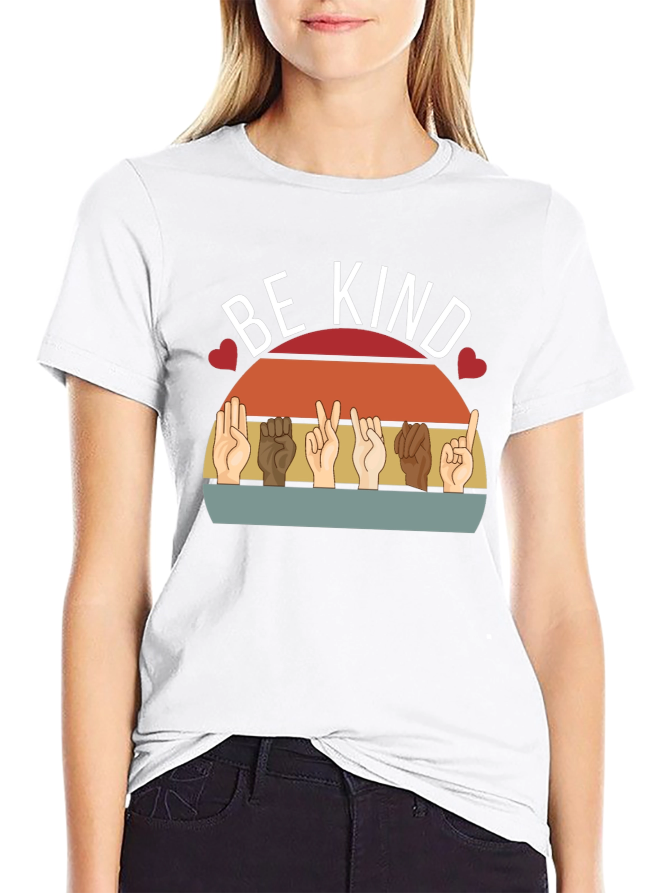Be Kind ASL Graphic T-Shirt