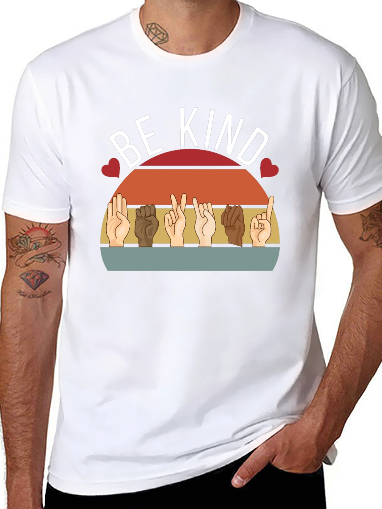 Be Kind ASL Graphic T-Shirt