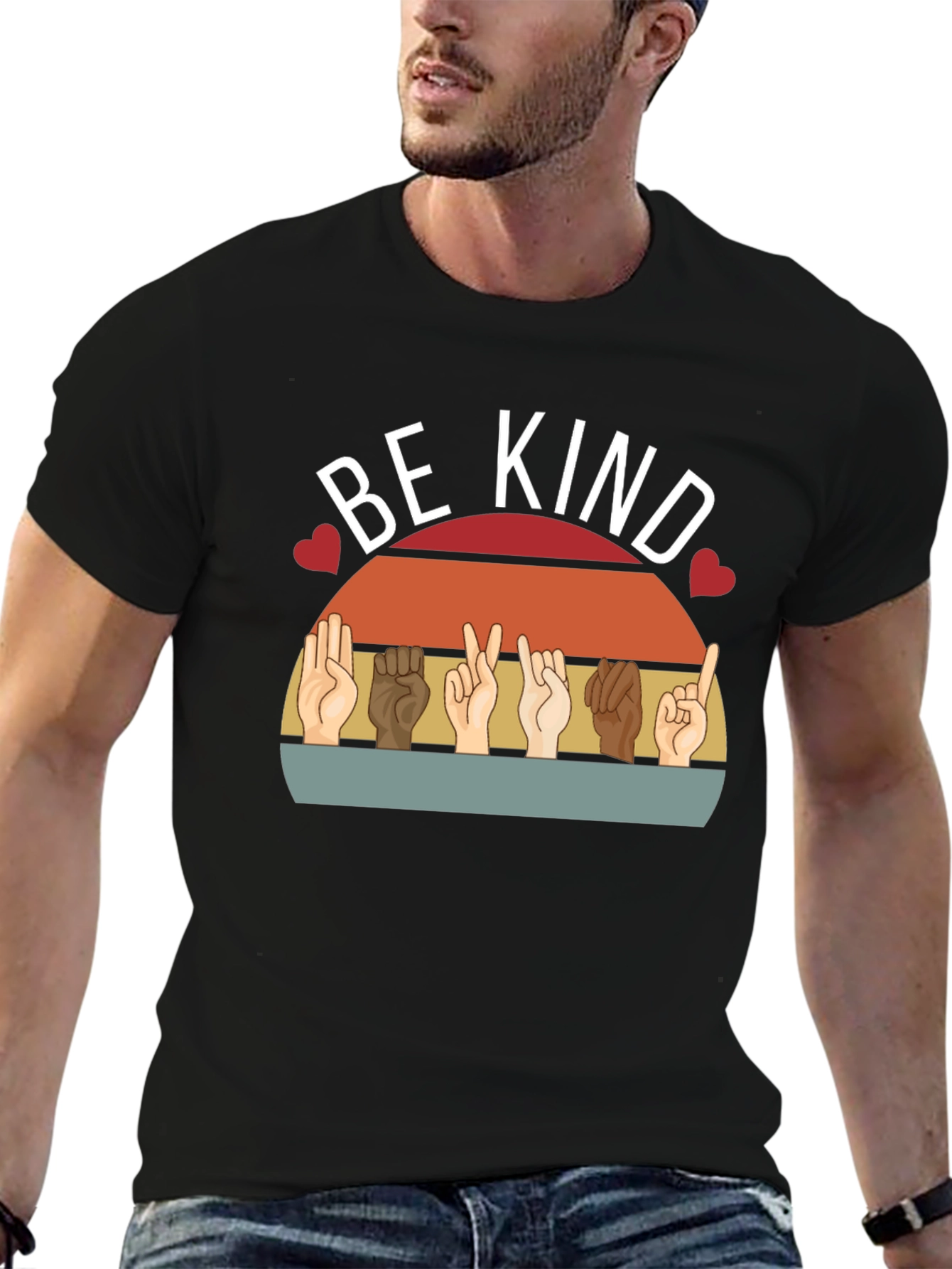Be Kind ASL Graphic T-Shirt