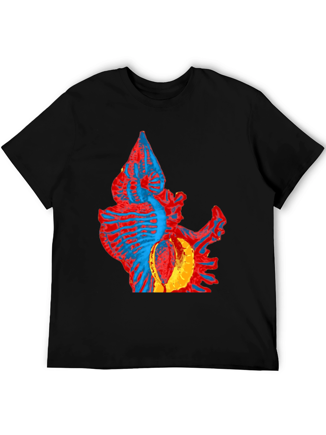 Abstract Creature Graphic Tee - Unique Design