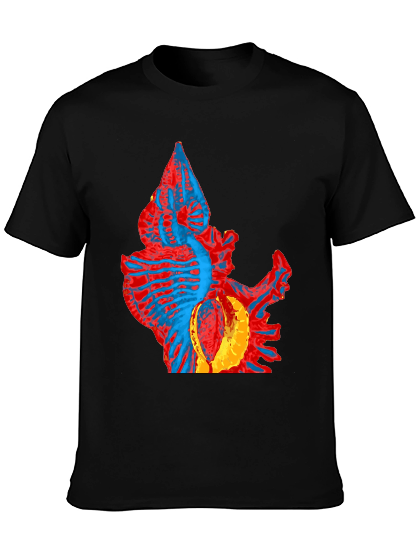Abstract Creature Graphic Tee - Unique Design