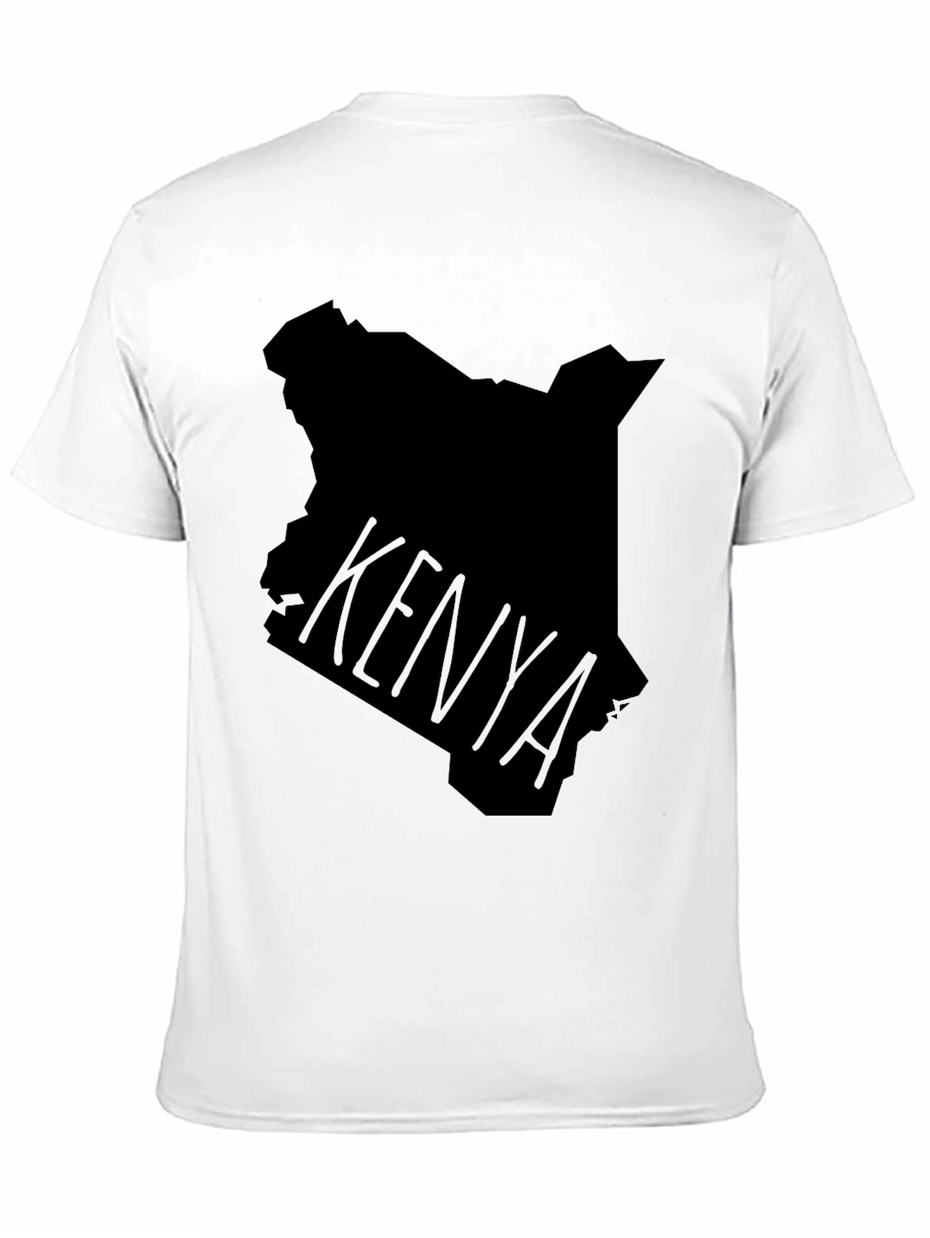 Kenya Map T-Shirt - Stylish Graphic Tee