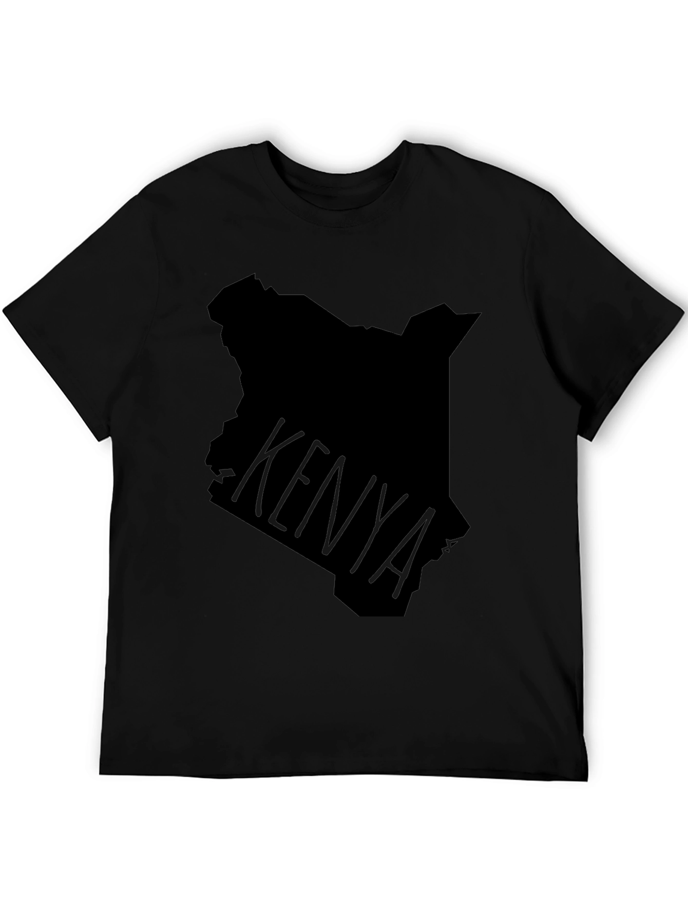 Kenya Map T-Shirt - Stylish Graphic Tee
