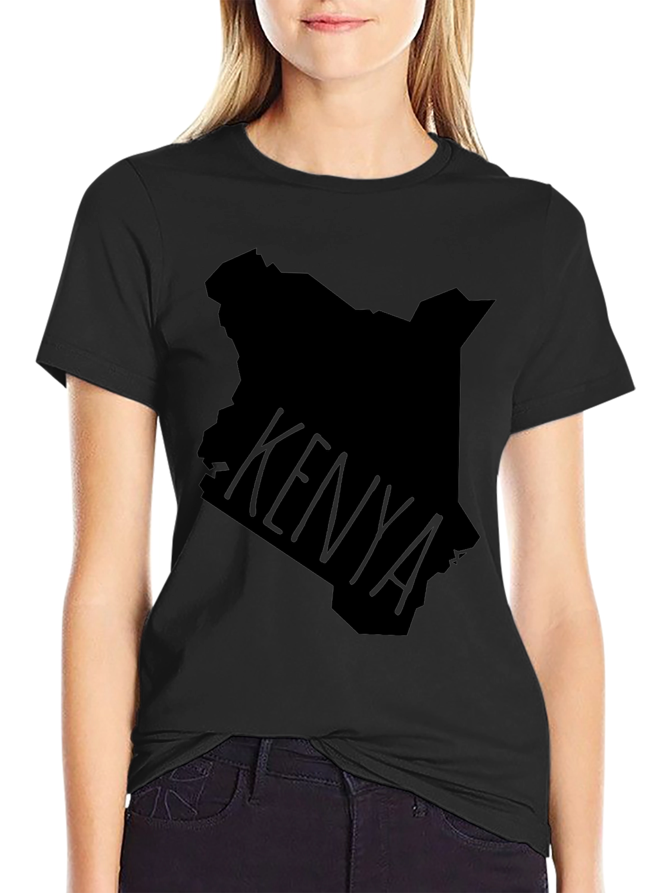 Kenya Map T-Shirt - Stylish Graphic Tee