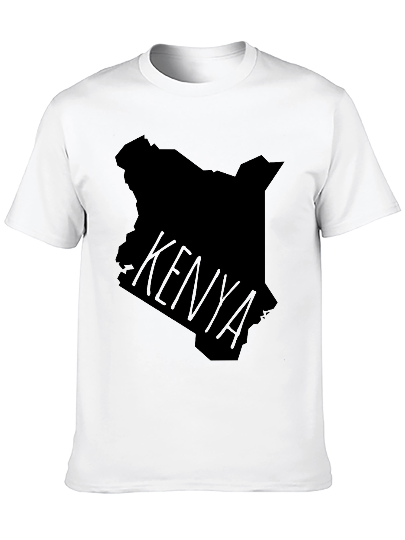 Kenya Map T-Shirt - Stylish Graphic Tee