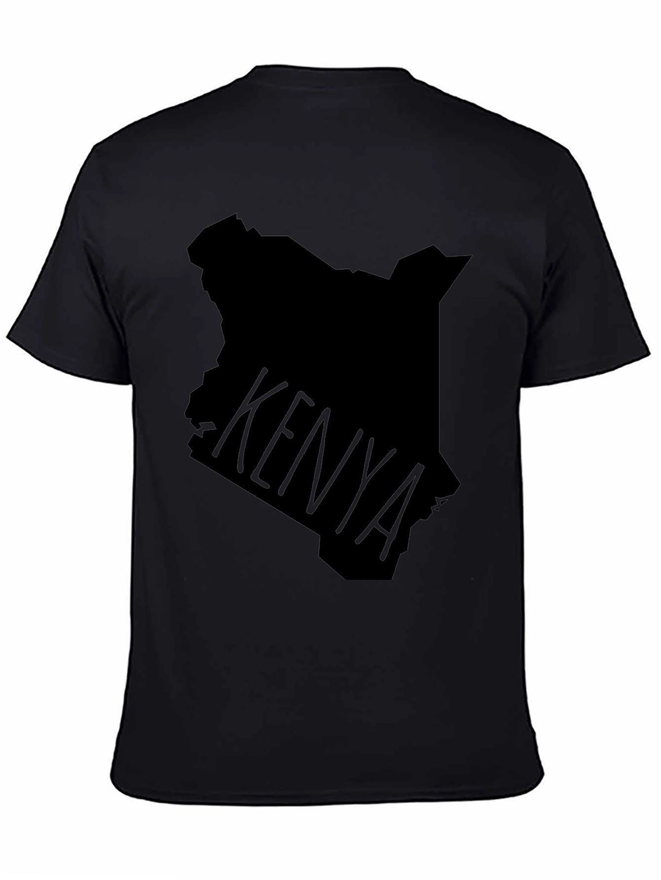 Kenya Map T-Shirt - Stylish Graphic Tee
