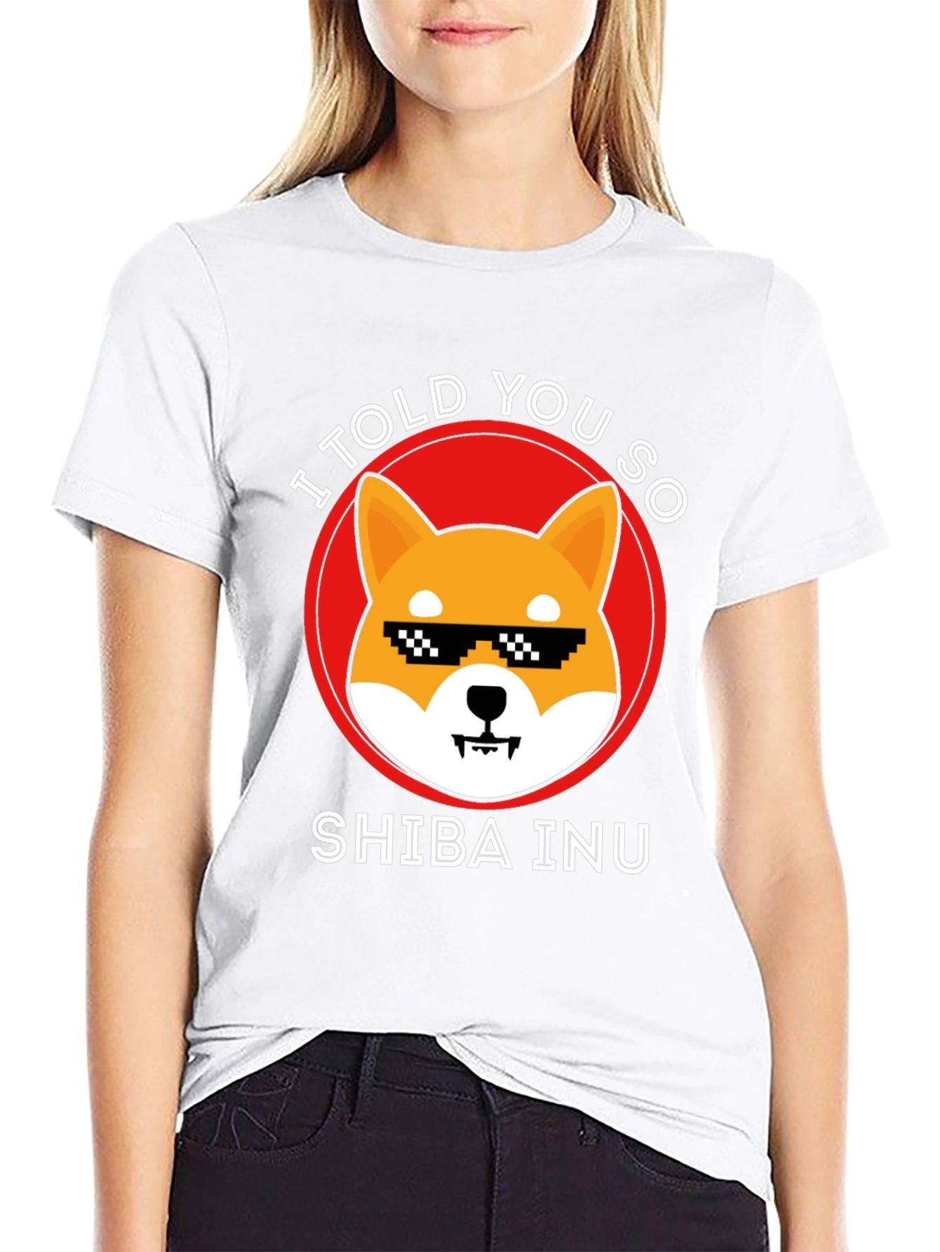 Shiba Inu Crypto T-Shirt - I Told You So!