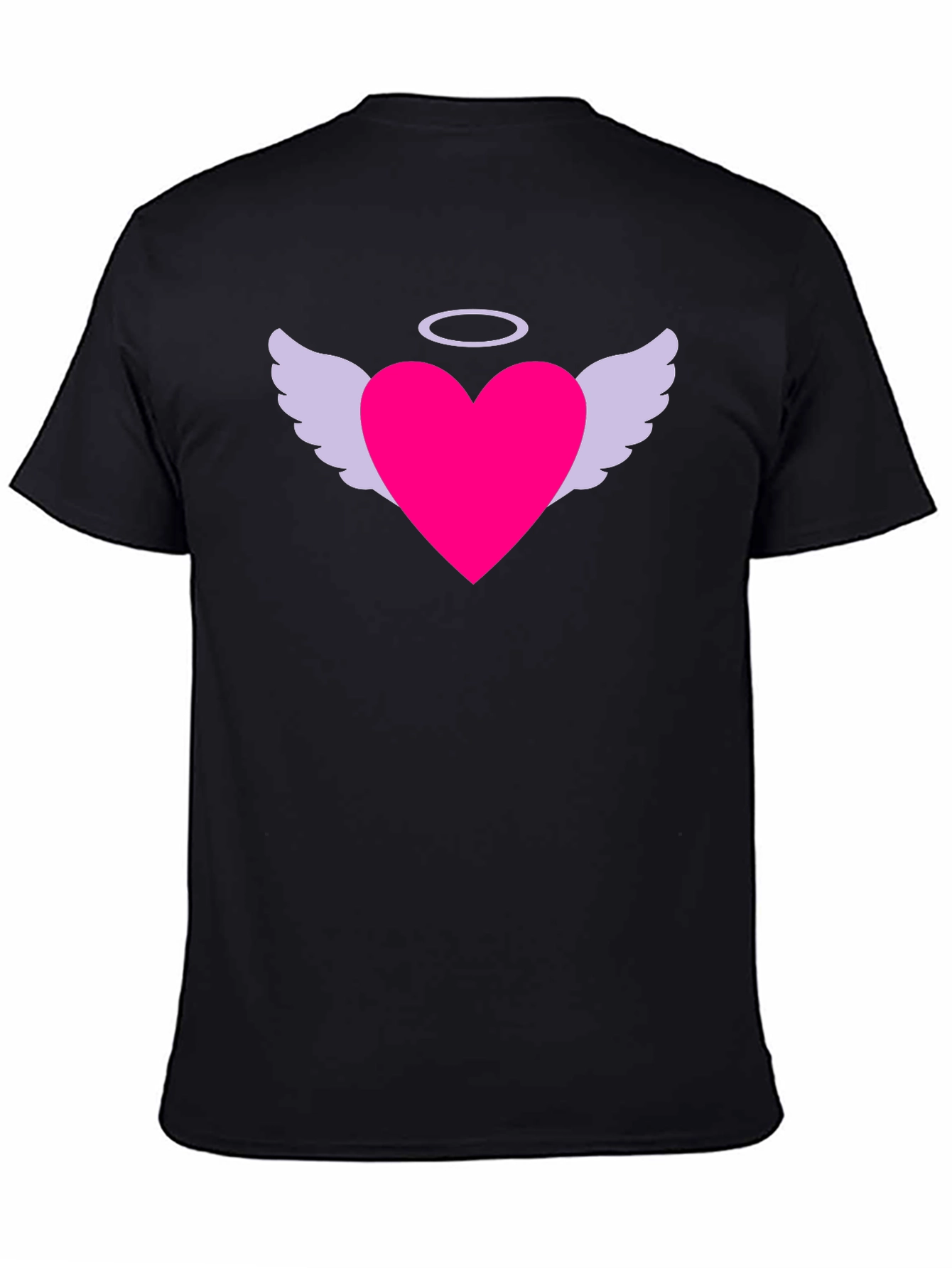 Heart with Wings T-Shirt - Angelic Love Design