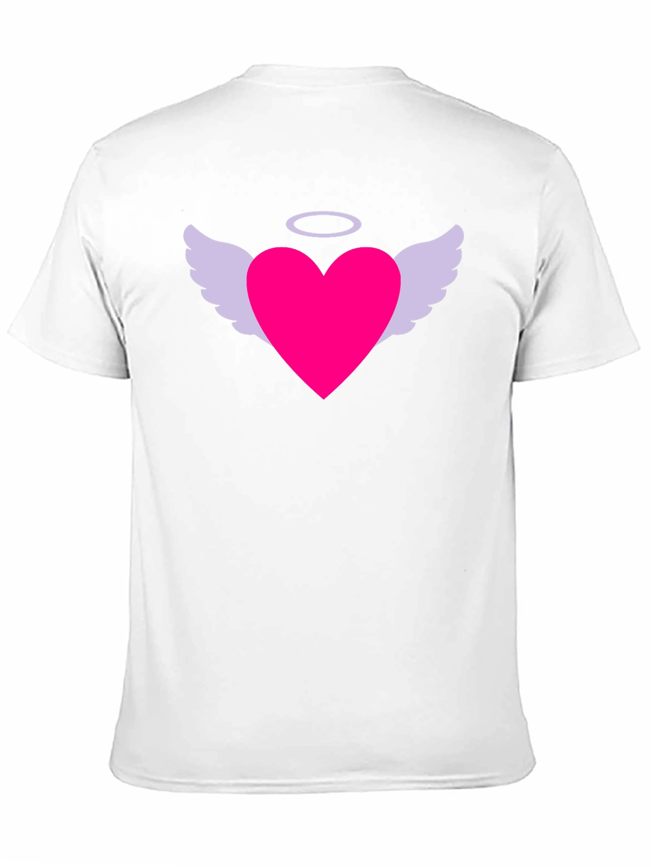 Heart with Wings T-Shirt - Angelic Love Design