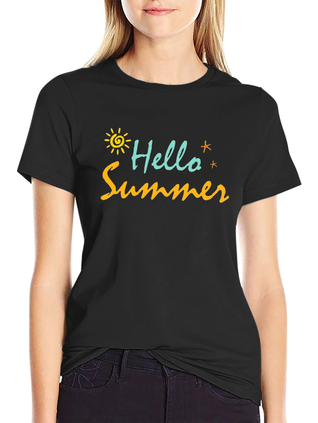 Hello Summer Graphic T-Shirt